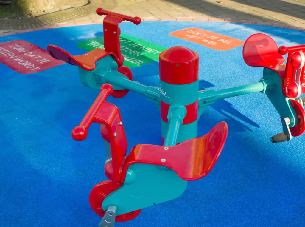 Playground Equipment System for Nijha by Groen & Boothman