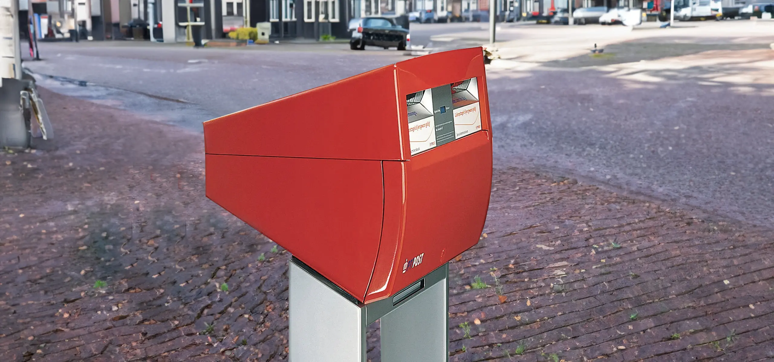 dutch iconic letterbox design by Groen & Boothman