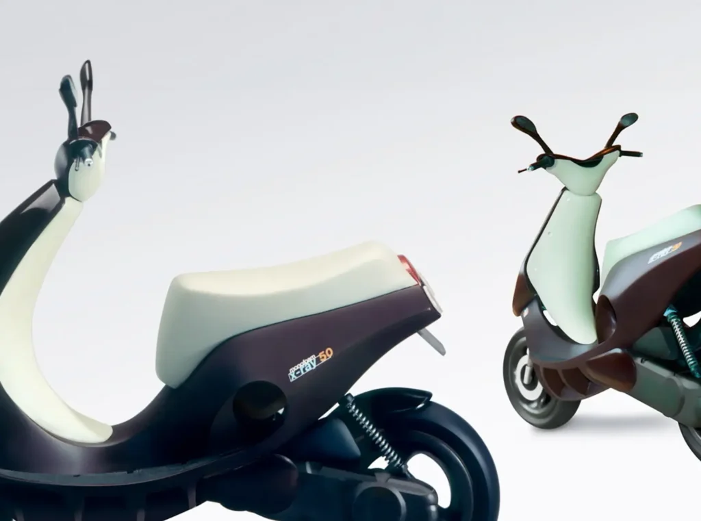 innovative concept design scooter by Groen & Boothman Amsterdam