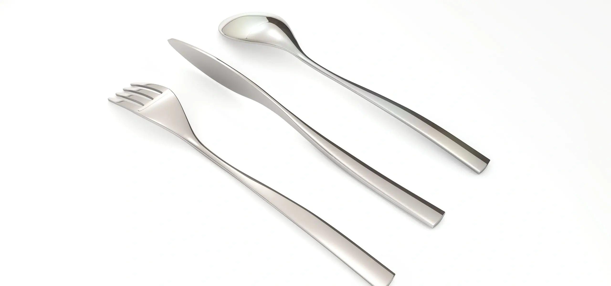 minimalistic cutlery design Hanno Groen