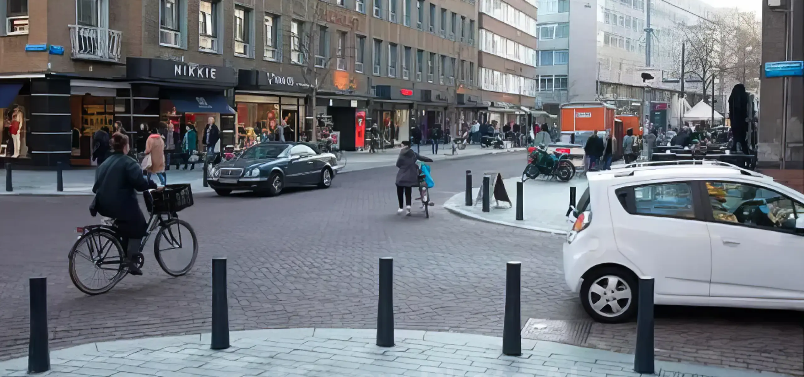 street furniture design bollard for the city of Rotterdam by design agency Groen & Boothman Amsterdam