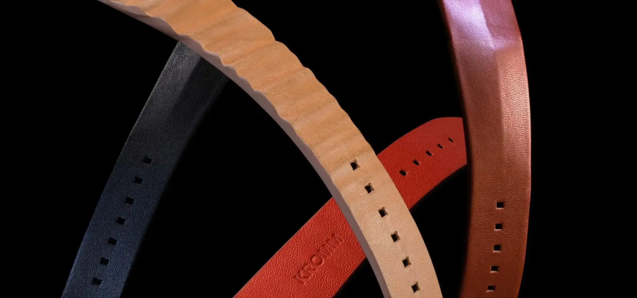 watch strap design for Kromm watches by Groen & Boothman
