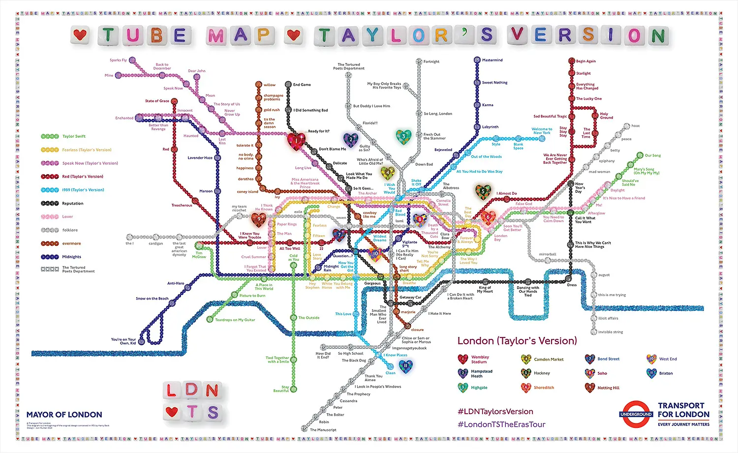 London Tubemap Taylor's version