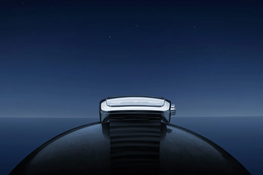 Kromm luxury watch concept design by Groen and Boothman front view