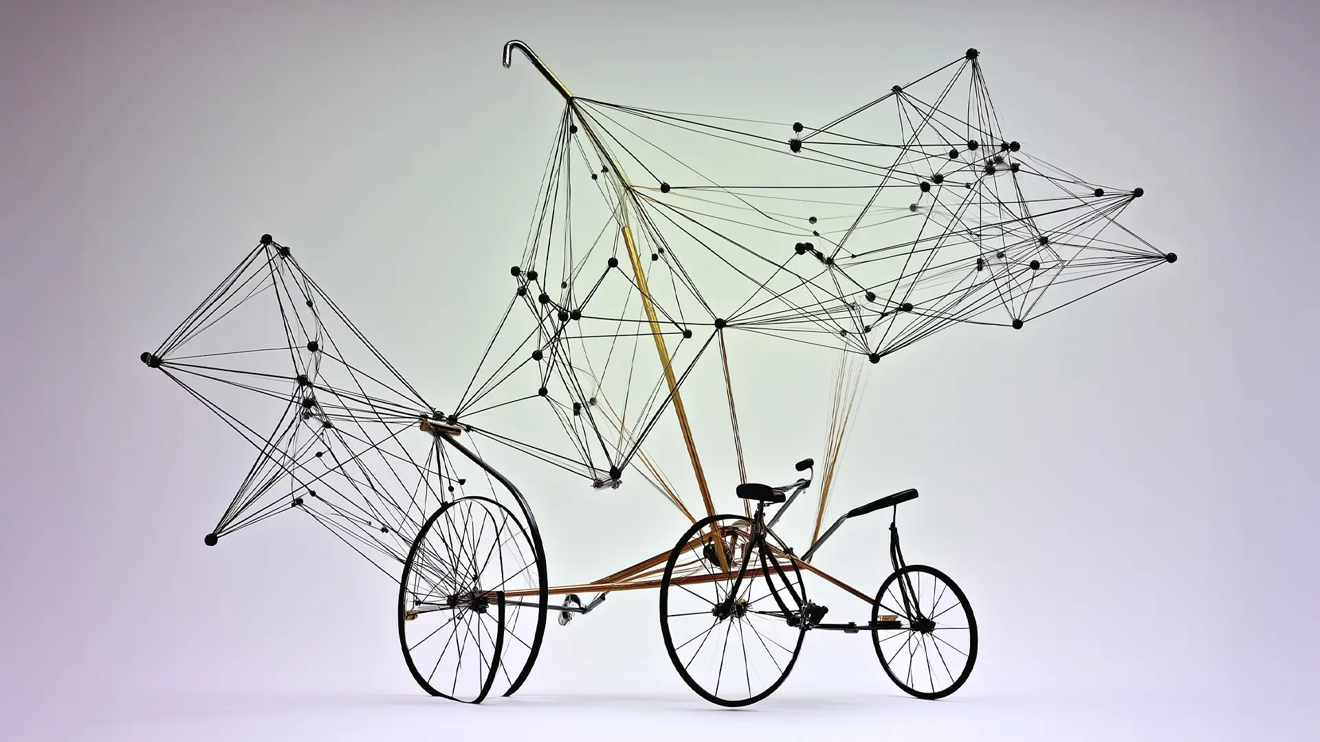 tensegrity bicycle experimental AI design concept