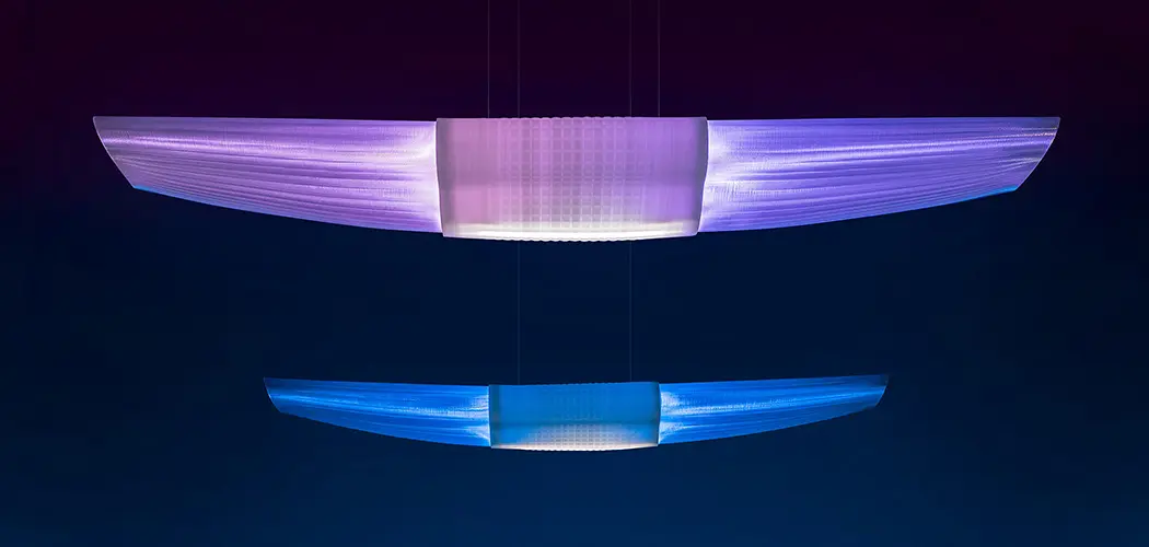 Wing Light concept for Signify combining Philips Hue atmosphere with functional downlight