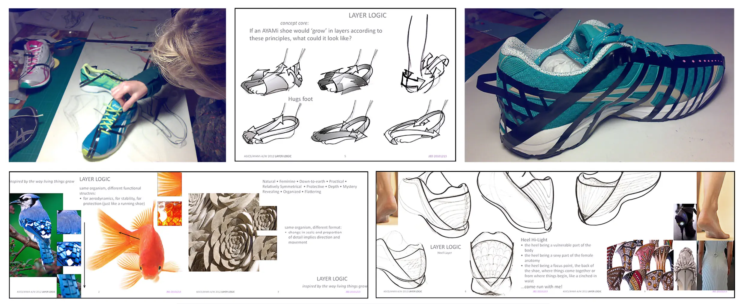 Layer Logic footwear design exploration by Joanna Boothman