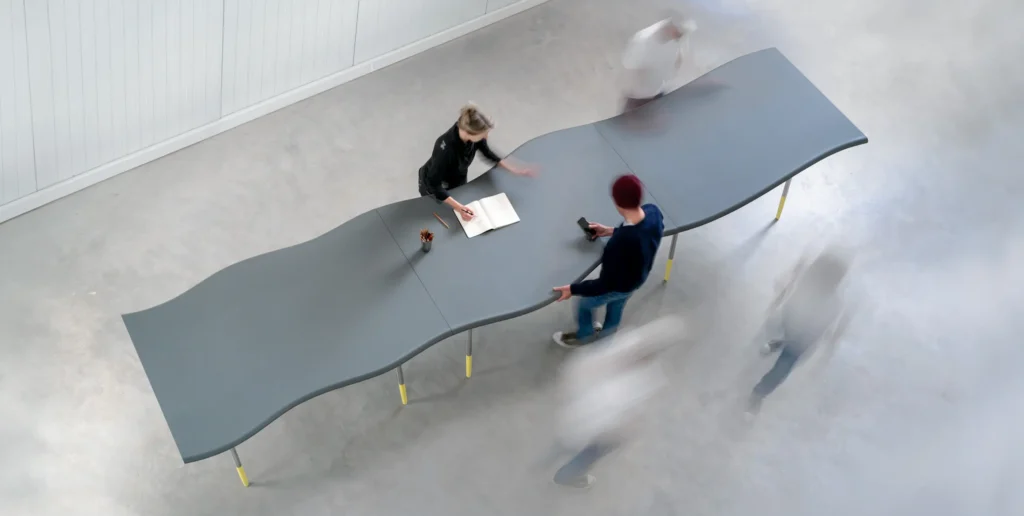 Wwwave 3D printed furniture made from 100% recycled plastic waste